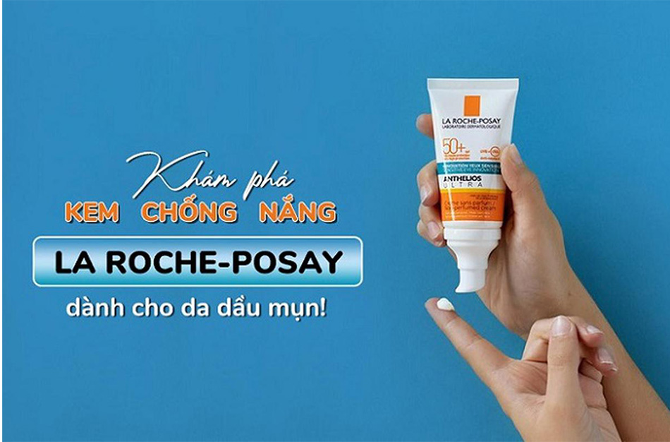 Kem chống nắng La Roche-Posay Anthelios XL Dry Touch Gel - Cream SPF 50+ UVB&UVA